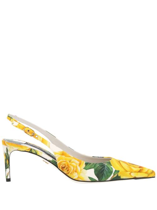 white/multicolour calf leather floral print Dolce & Gabbana | CG0639AS817HA3VO